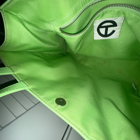 TELFAR Medium “double Mint” Tote Bag Shopping Bag - Picture 8 of 11